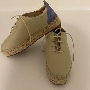 Brand new platform espadrilles